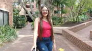 Yasmín Hoyos, estudiante de Matemáticas Aplicadas de la Javeriana Cali